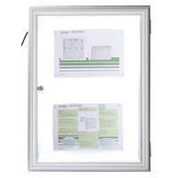Vitrine extérieure Reverso LED Planorga
