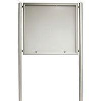 Vitrine d'extérieure sur pied Reverso Planorga