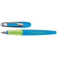 Lot de 6 Stylo plume my.pen, plume: M, bleuclair / vert fluo - Image principale