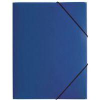 Lot de 6 Chemise à élastiques 3 rabats "Trend Colours", A4, bleu - Image principale