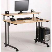 Support UC pour poste informatique Mira coloris anthracite thumbnail image 2