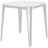 Table SUN 70 x 70 cm - blanche - Image principale