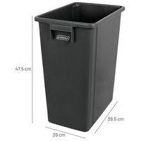 Collecteur de tri 40 L gris - Manutan Expert - Image 3