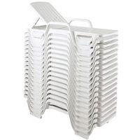 Bain de soleil Miami 190 cm - blanc - Image 2