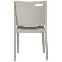 Chaise Clip - Grise lin - Image 4