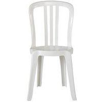 Chaise Bistrot - blanche thumbnail image 4