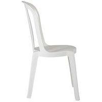 Chaise Bistrot - blanche thumbnail image 3