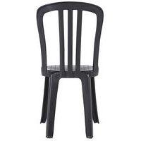 Chaise Bistrot - noire thumbnail image 2