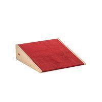 Plateforme d'escalade inclinée avec tapis - couleur rouge - Educo
