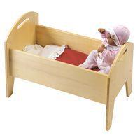 Lit de poupée en bois - Image principale