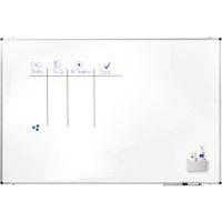 PREMIUM tableau blanc 120x180cm Acier laqué blanc - Image 4