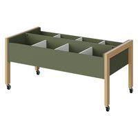 Bac à albums/BD Ellipse enfant structure bois - Manutan Expert - Image 4