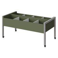 Bac à albums/BD structure métal Ellipse enfant - Manutan Expert - Image 4