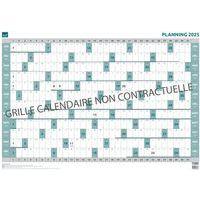 Calendrier planning annuel - 90 x 63 cm - Année 2025 - Quo Vadis thumbnail image