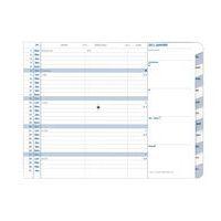 A918772 - Agenda mensuel 2024 simple Club navy - Image 2