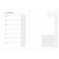 Agenda 2024-25 PLAN NOTE Pastel vert CR élast Semainier thumbnail image 3