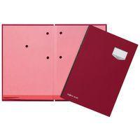 Lot de 6 Parapheur "DE LUXE", A4, 20 compartiments, rouge - Image principale