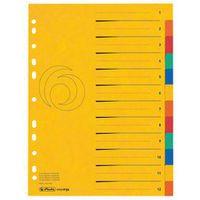 Set de 6 Intercalaires carton easyorga, A4, extra large - Image principale