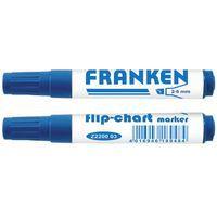 Lot de 12 Marqueur pour chevalet, tracé: 2-6 mm, bleu - Image principale