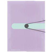 Lot de 6 Chemise à rabats easyorga to go Pastel, A4, lilas - Image principale