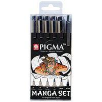 Set de 6 Kit Manga PIGMA, étui de 6 - Image principale