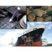 Lot de 6 Marqueur à usage industriel "Solid Marker", blanc - Image principale