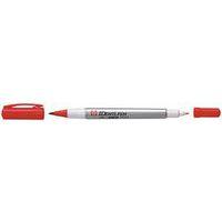 Lot de 6 Marqueur permanent Identi Pen, rouge - Image principale