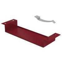 Support mini UC rouge + guide passe câble en plastique - Image principale