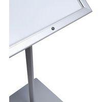 Porte menu LED logo sur pied pour 1 feuille A4 - Image 2