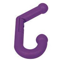Patère double Parkid - pièce de fixation  - violet - Image principale