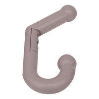 Patère double Parkid - pièce de fixation - vis CHC - taupe - Image principale