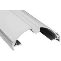 Anti-pince doigts Garomin spire côté poignée - 1,40 m + rails - blanc - Image principale