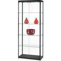 Vitrine d'exposition 800x400x2000mm - Noir thumbnail image 5