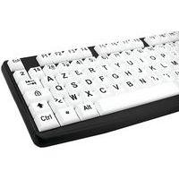 Clavier confort visuel écriture noire touches blanches  - Geemarc - Image 3