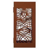 Poubelle Bella anti-nuisible 110L - effet corten thumbnail image 3