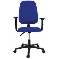 Siège de bureau Strike avec accoudoirs - Bleu - Linea - Image 2