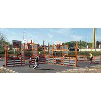 Espace multisports Pitch'One R9XL à 9 aires - 32 x 29,80 m - peint thumbnail image 3