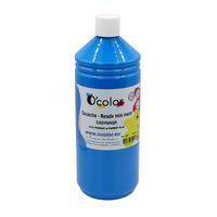 Flacon de 1L de gouache O'color - Cyan - Image principale