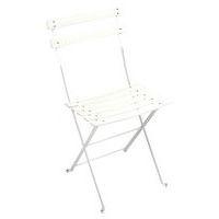 Chaise Bistro duraflon Blanc coton - Image principale
