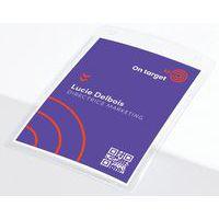 Pochettes badge A6 avec feuilles - Image 3