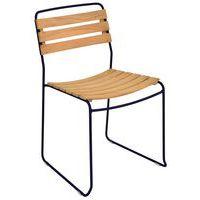 Chaise teck Surprising Bleu abysse - Image principale