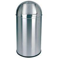 Poubelle à clapet poussoir - 40 L - Manutan Expert - Image principale