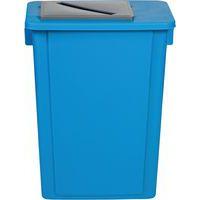 Poubelle de tri bleue - Papier - 60 L thumbnail image 2
