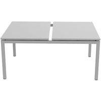 Bureau droit Bench 2 places Inesa Blanc 120 cm thumbnail image 3