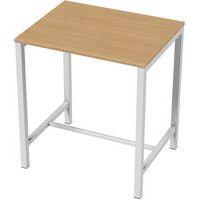 Table de réunion haute Jona Plateau  Chêne Long  : 100 cm thumbnail image 2