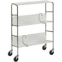 Chariot à classeur avec tablette supérieure - Capacité 75 kg - Image principale