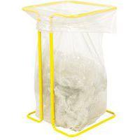 Support sac-poubelle - 400L - Jaune - Manutan - Image 4