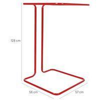 Support sac-poubelle - 400L - Rouge - Manutan thumbnail image 8