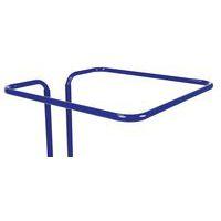 Support sac-poubelle - 400L - Bleu - Manutan thumbnail image 3