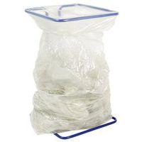 Support sac-poubelle - 400L - Bleu - Manutan - Image 5